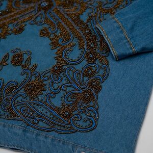 One of a kind embroidered jacket